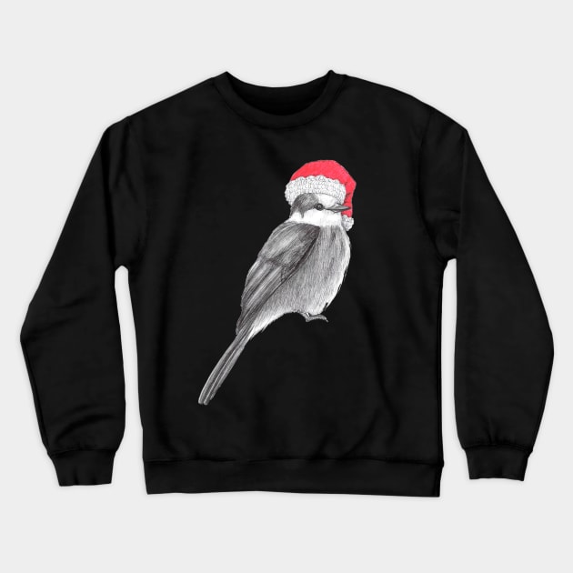 Xmas bird Crewneck Sweatshirt by FairytalesInBlk